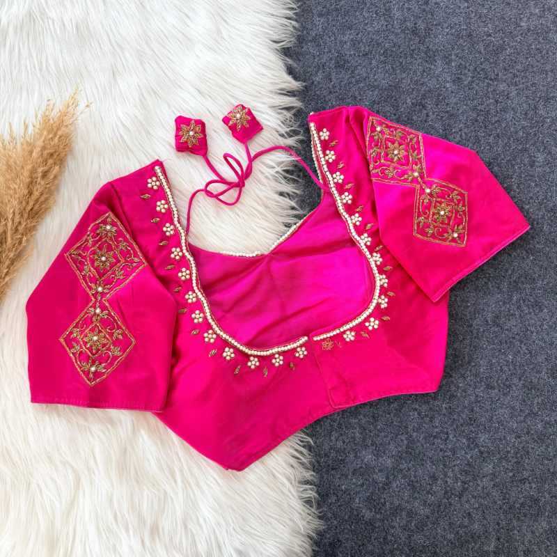 Soft Silk Designer Blouse