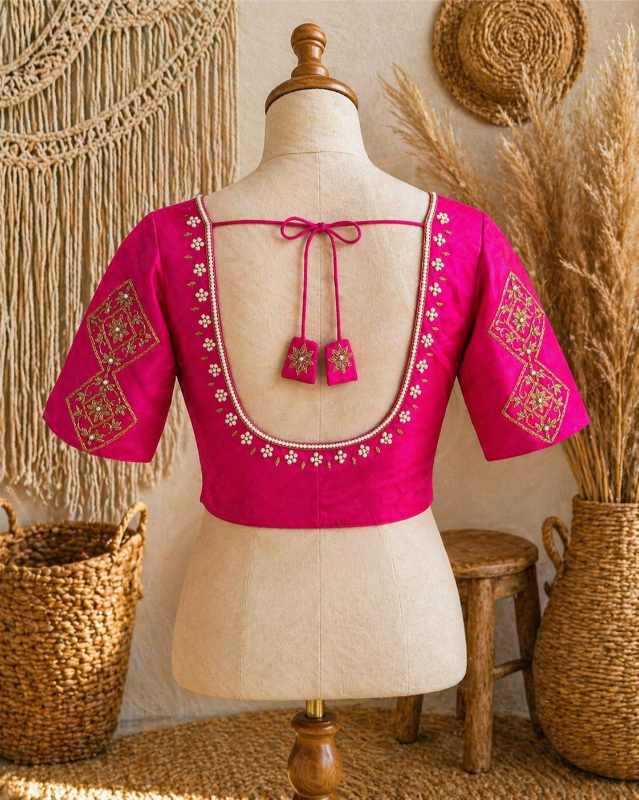 Soft Silk Designer Blouse
