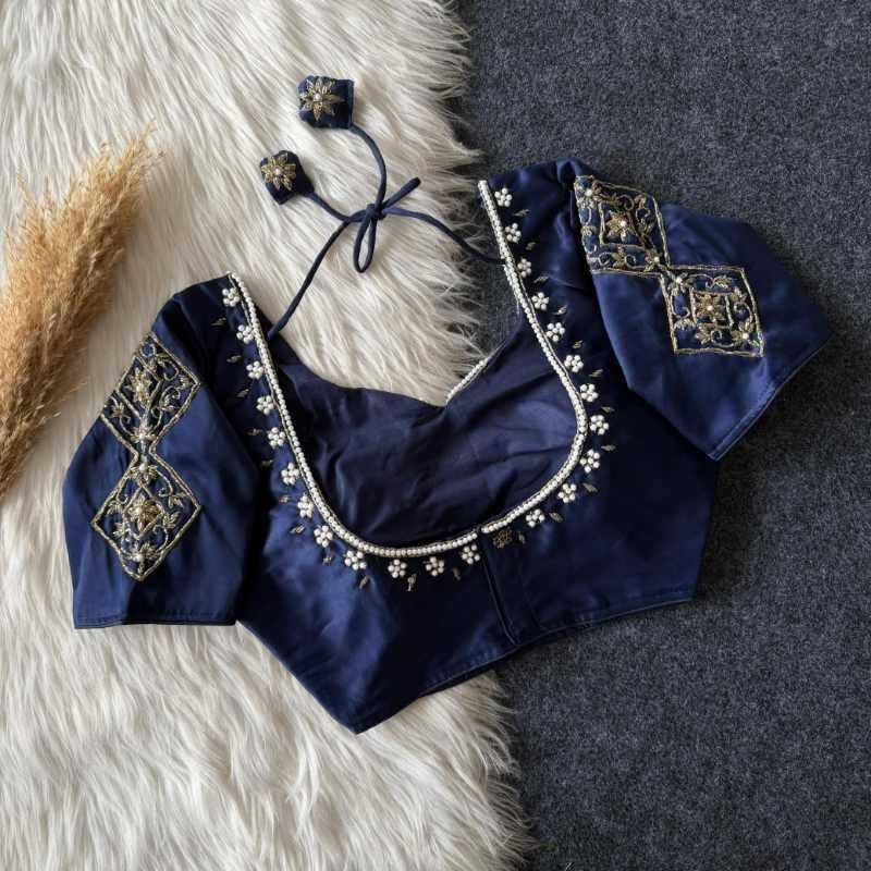 Soft Silk Designer Blouse