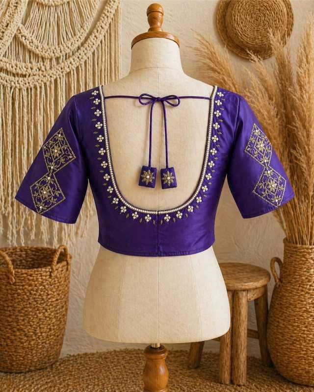 Soft Silk Designer Blouse