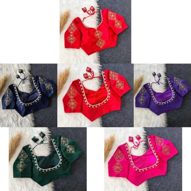 Soft Silk Designer Blouse