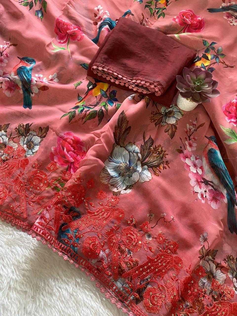 Printed Saree