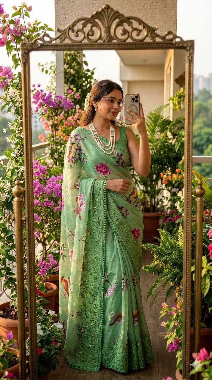 Printed Saree