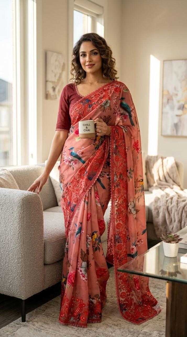 Printed Saree