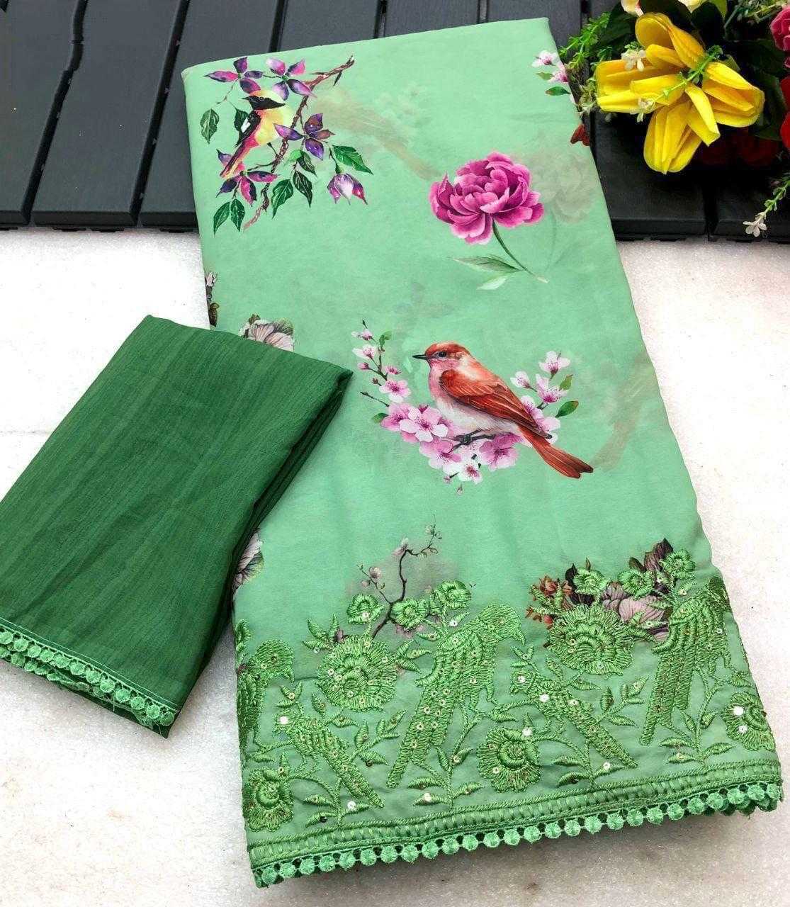 Printed Saree
