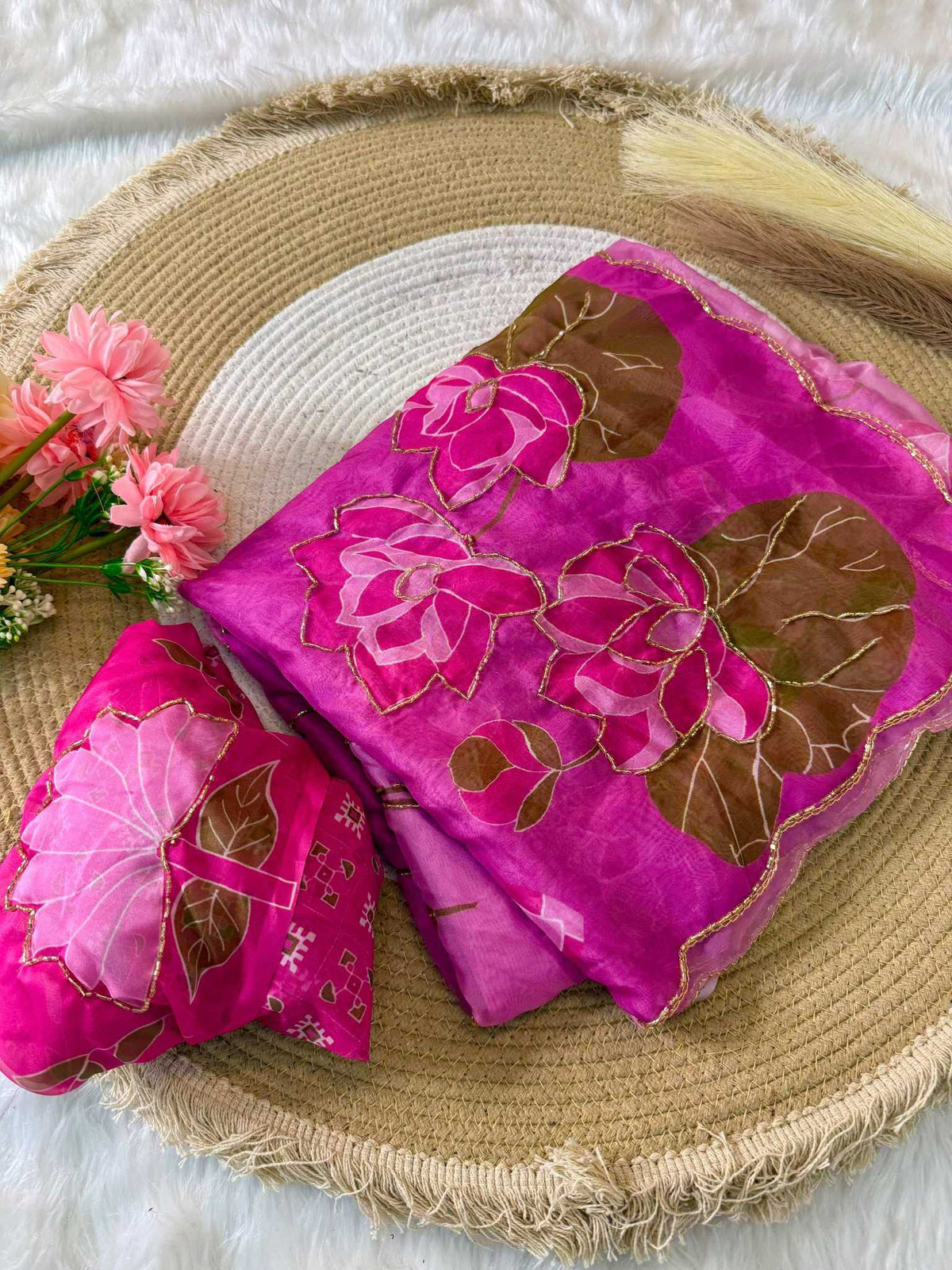 Aahanaa Georgette Designer Saree