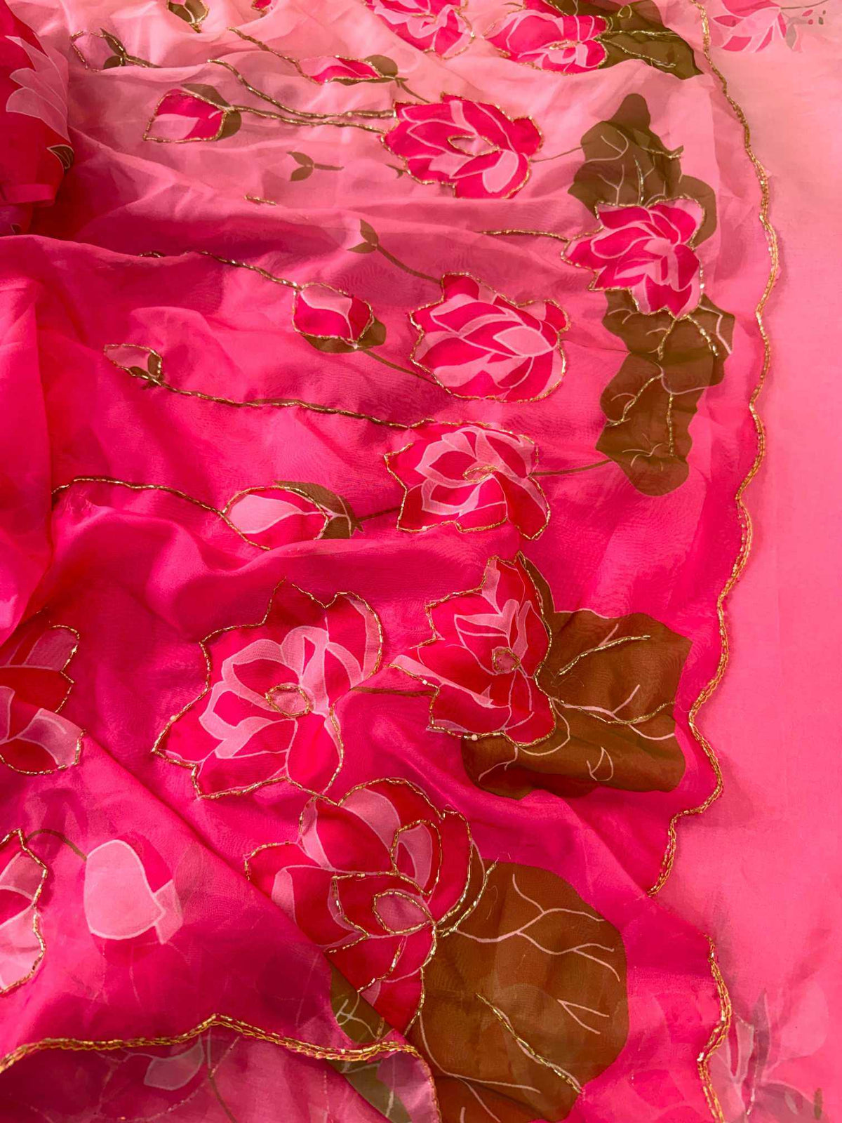 Aahanaa Georgette Designer Saree