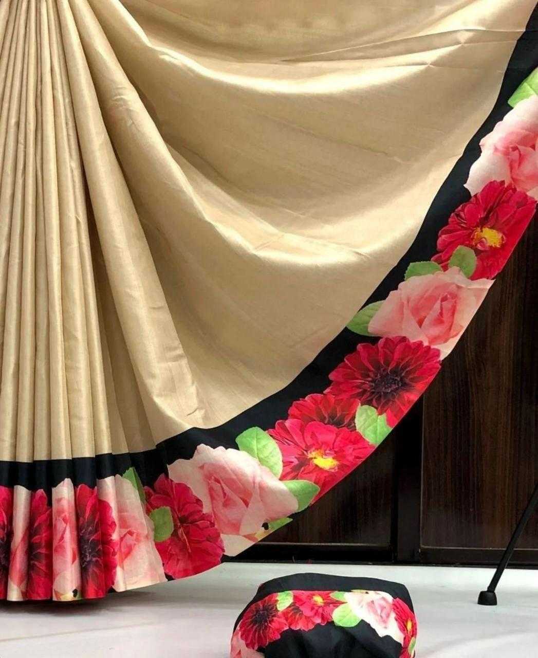 Aariniya Tussar Silk Saree