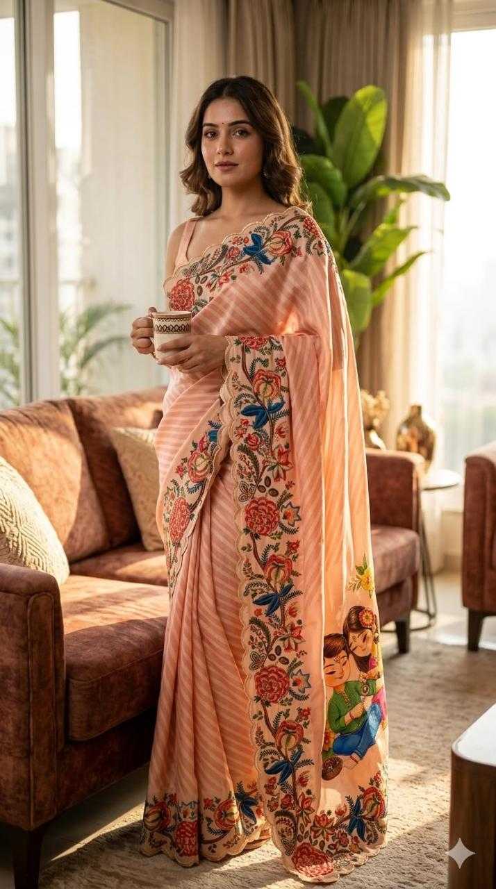 Printed Silk Saree