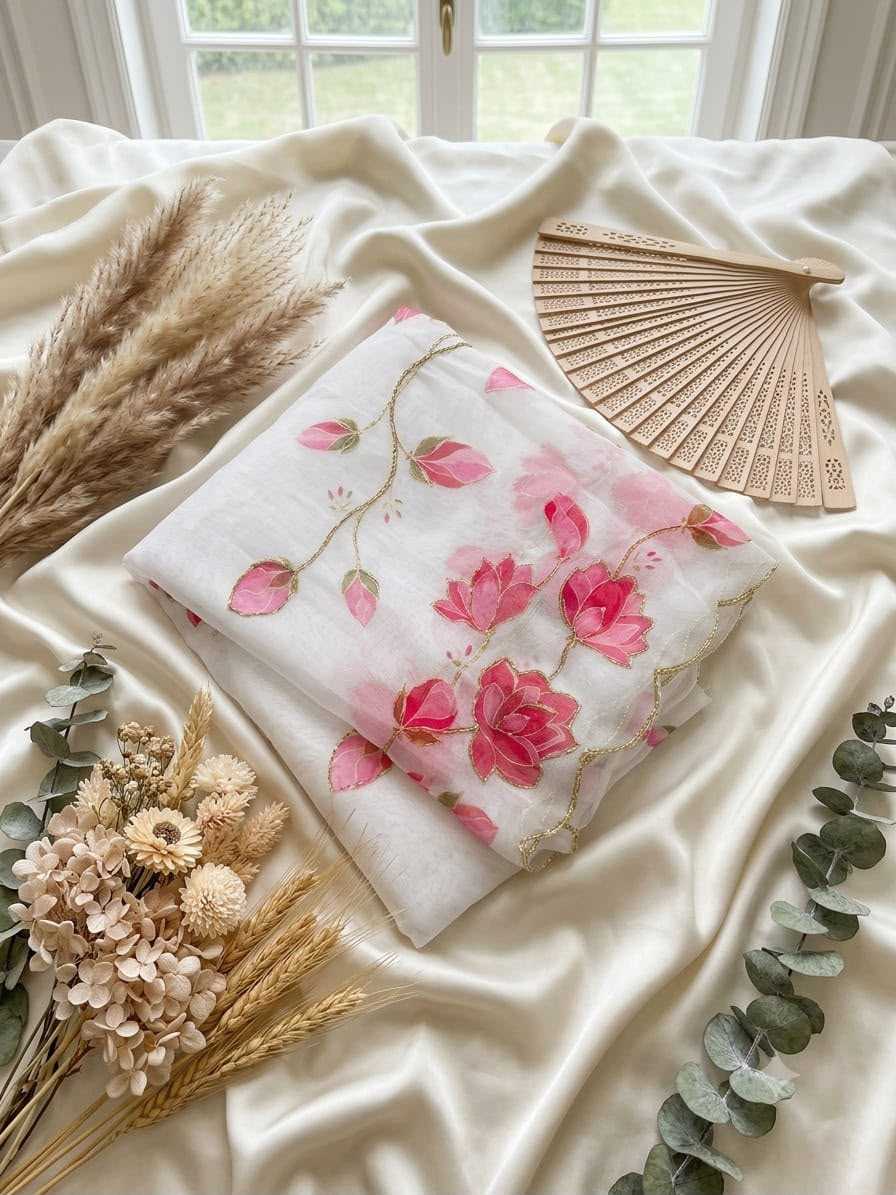 Abhitha Georgette Fancy Saree