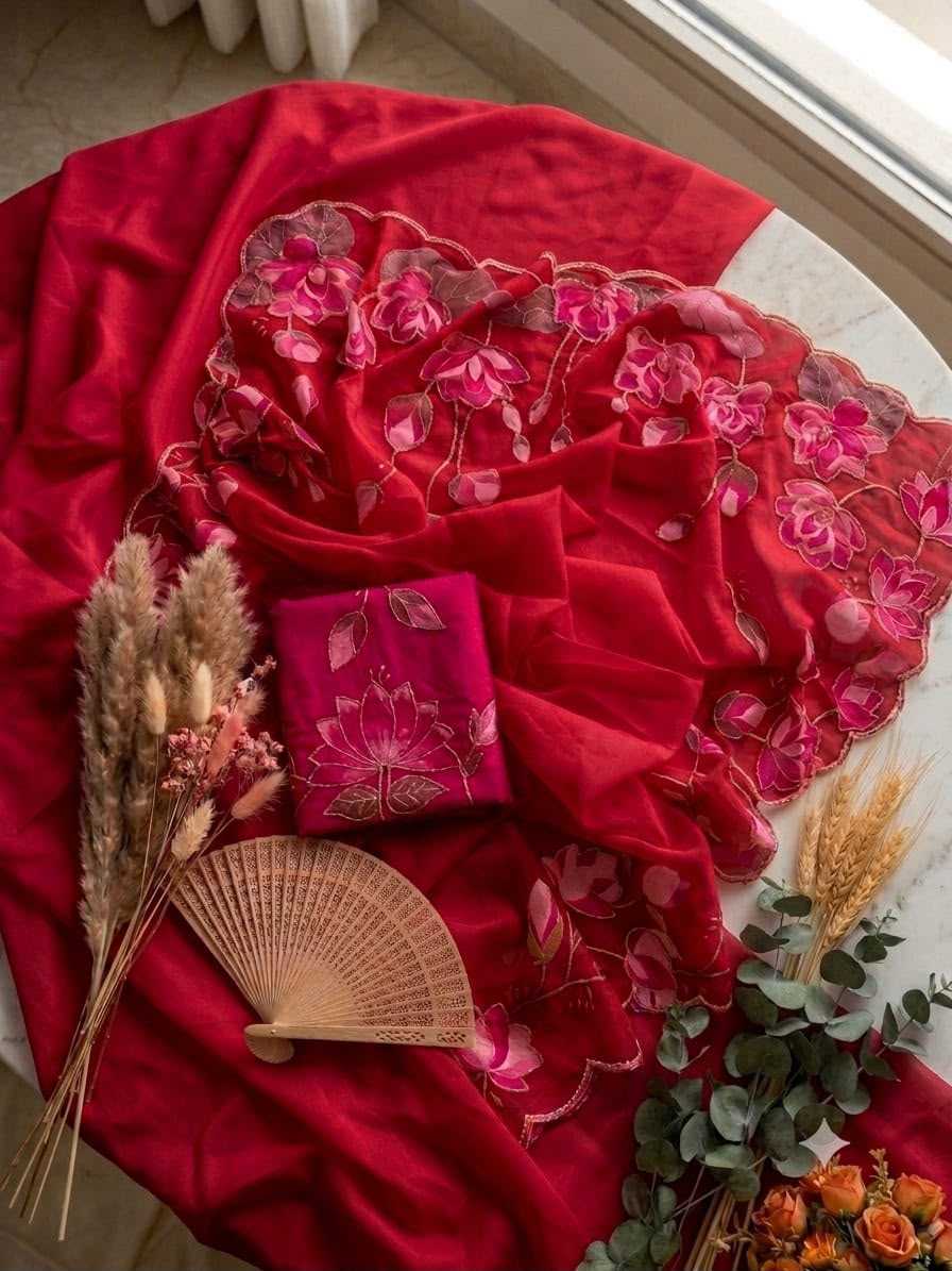 Abhitha Georgette Fancy Saree