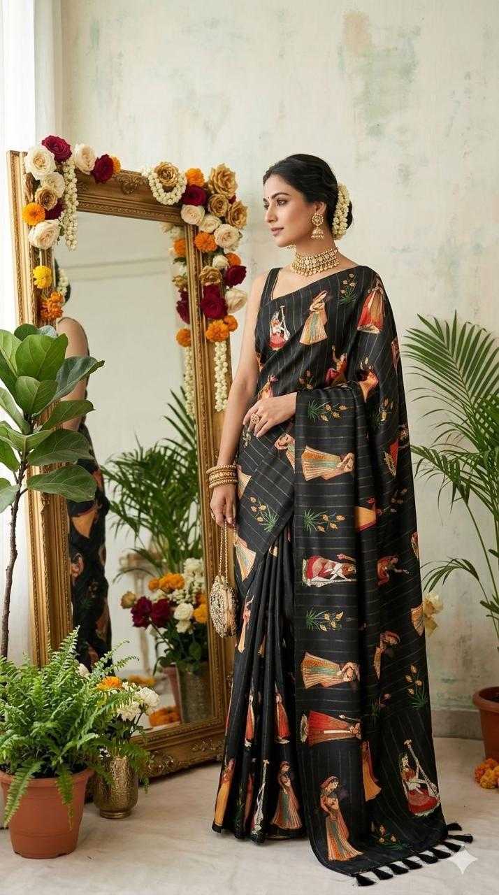 Tussar Silk Saree