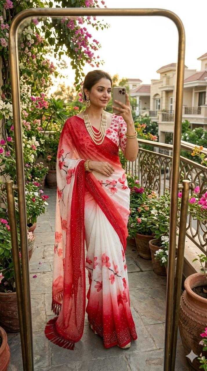 Printed Saree