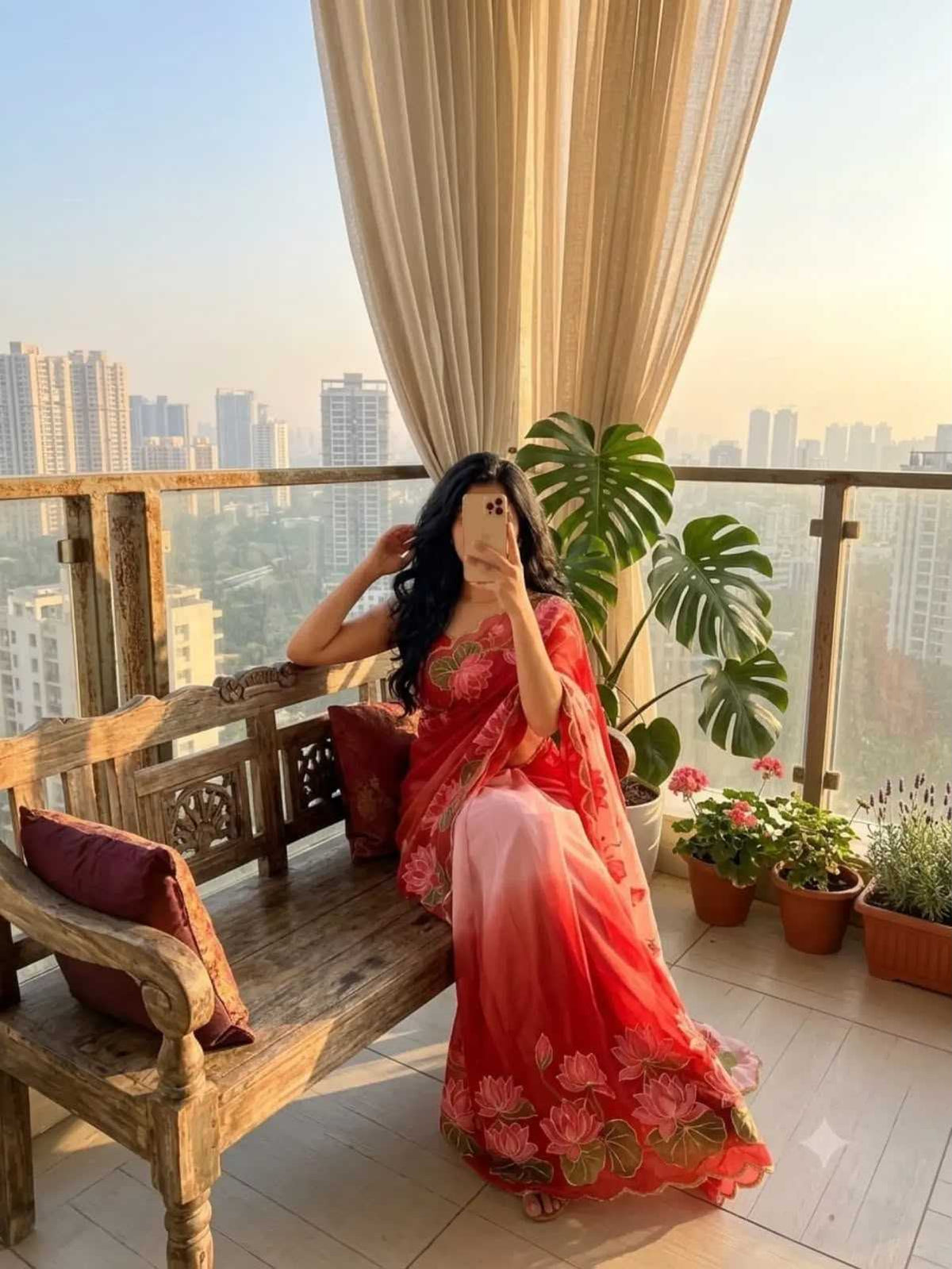 Advika Georgette Designer Saree
