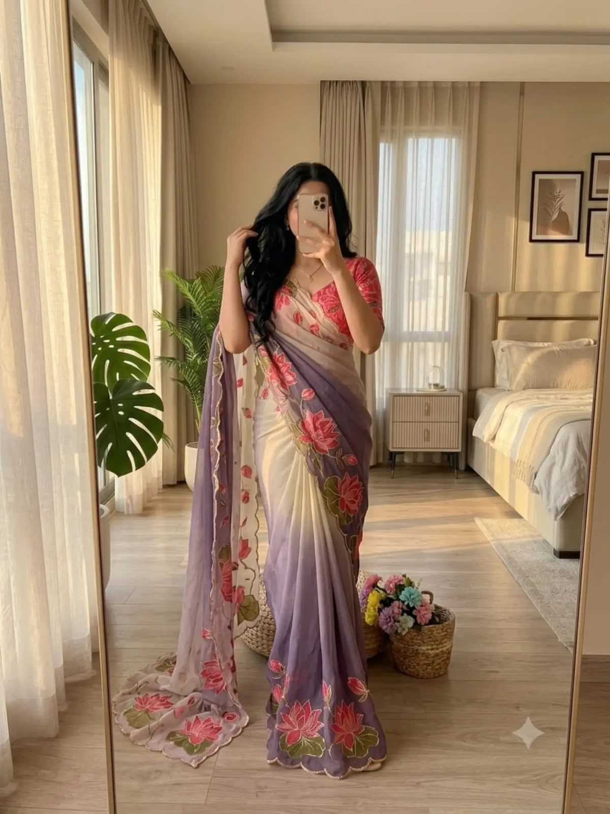 Advika Georgette Designer Saree