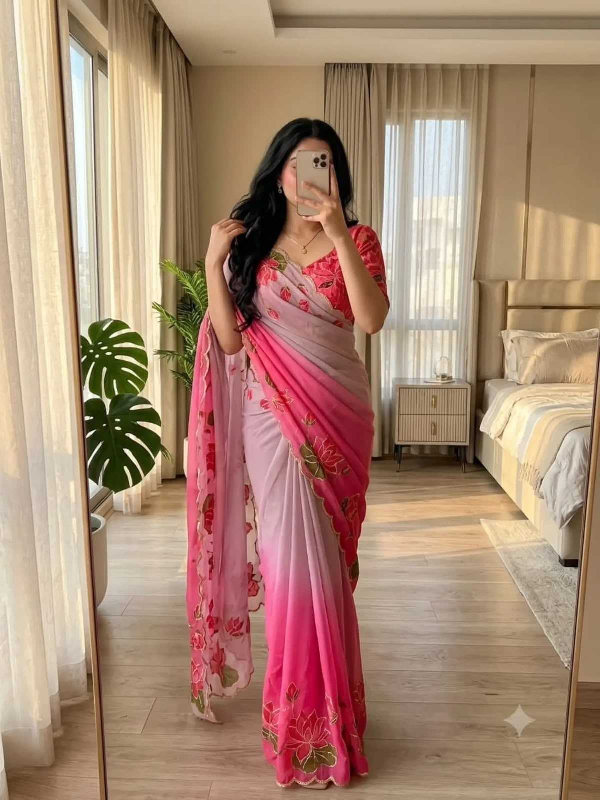 Advika Georgette Designer Saree