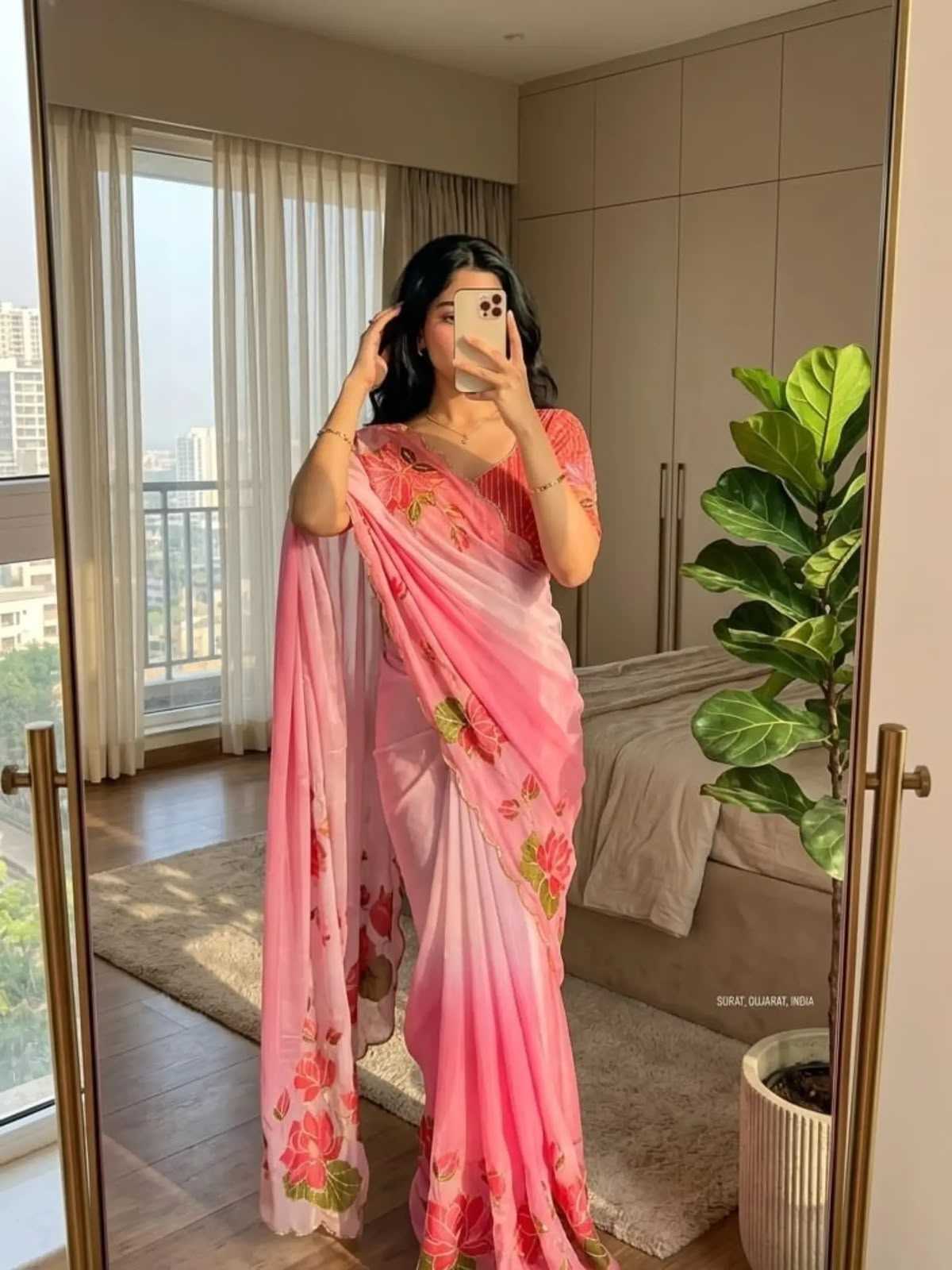 Advika Georgette Designer Saree