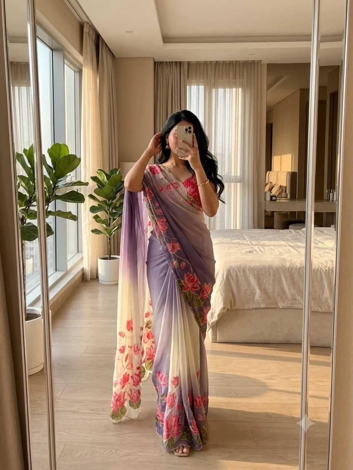 Advika Georgette Designer Saree