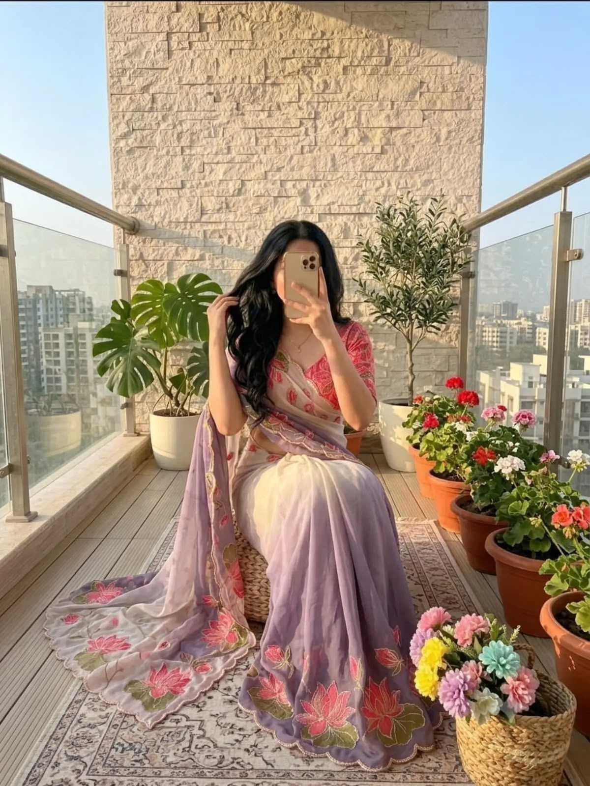 Advika Georgette Designer Saree