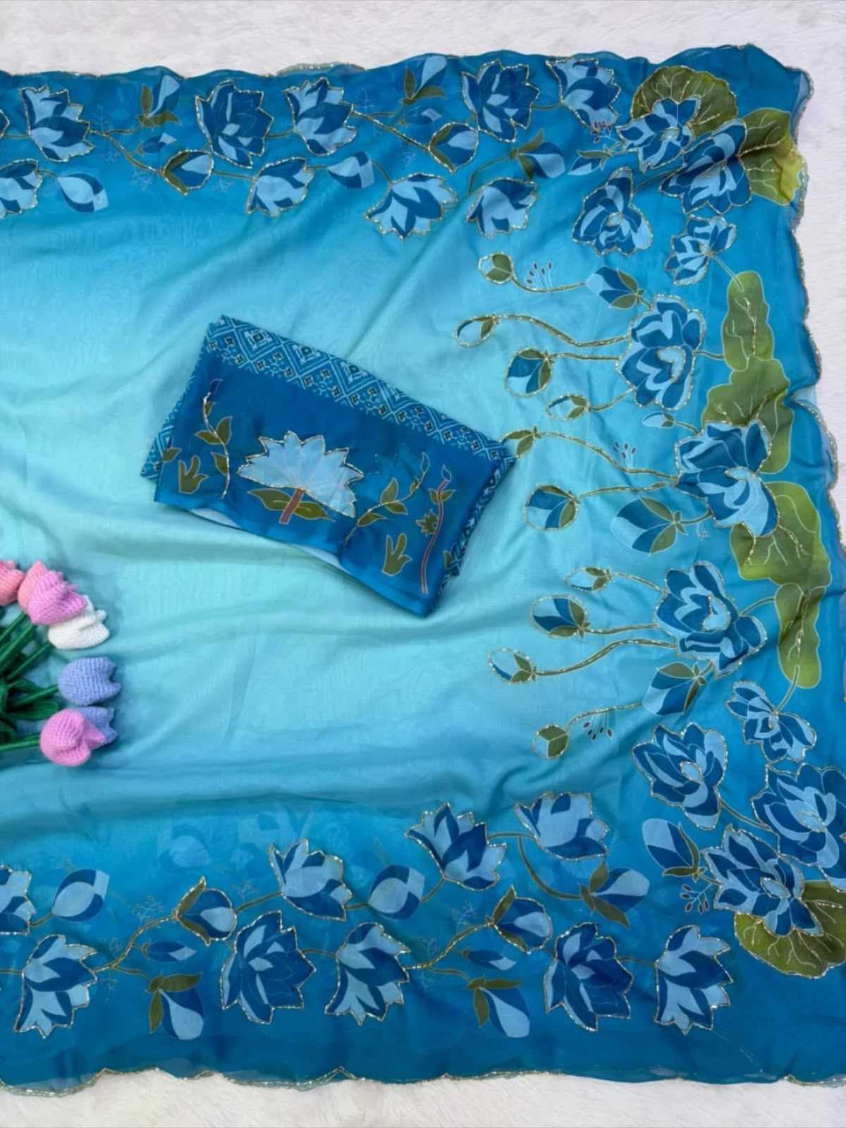 Advika Georgette Designer Saree