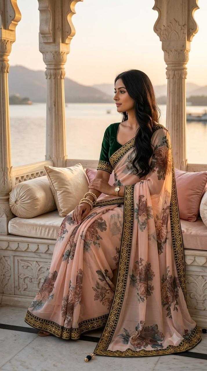 Printed Saree