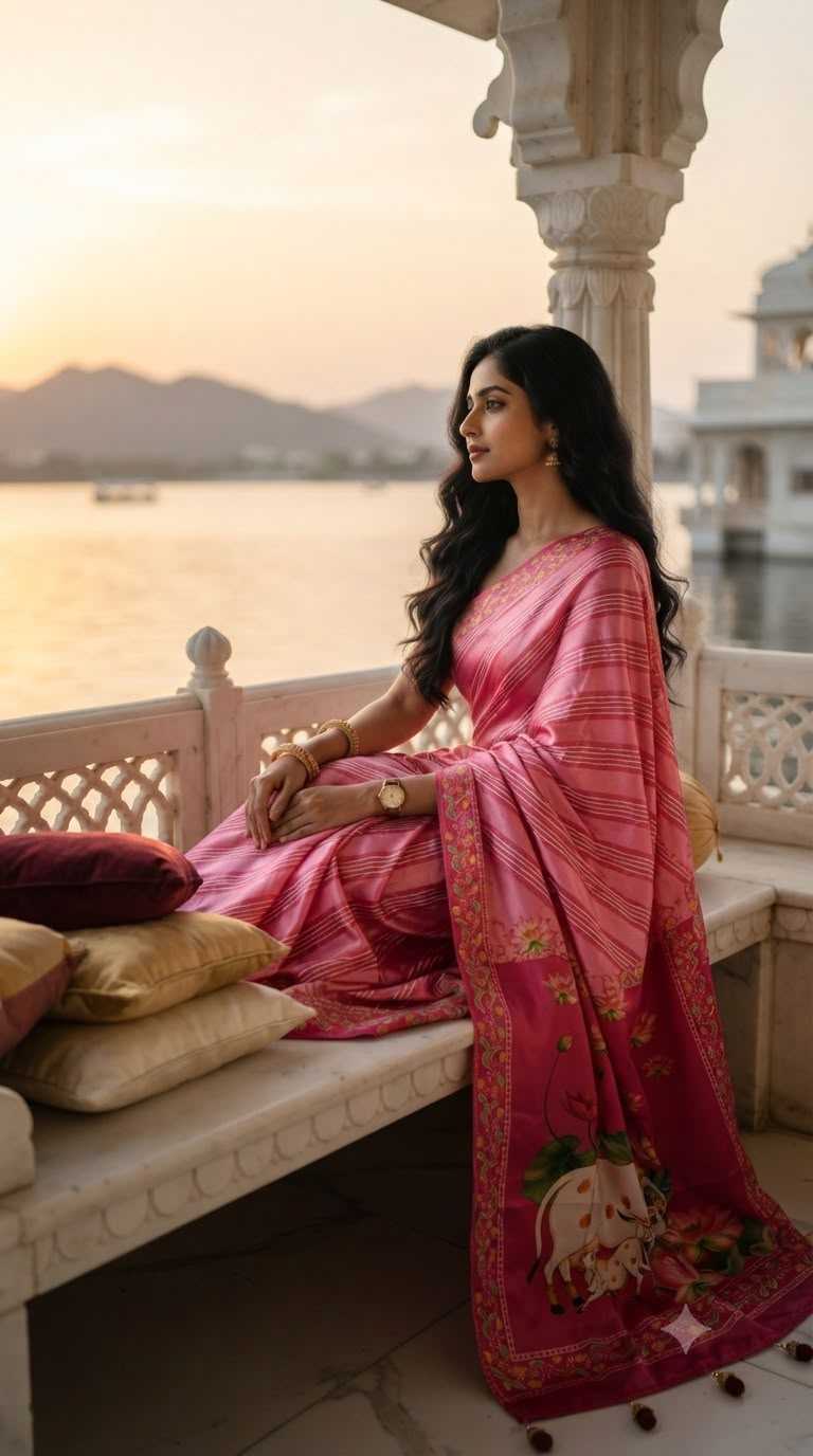 Agnivya Soft Silk Traditional Saree