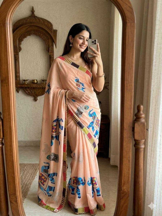 Ahilya Soft Silk Saree