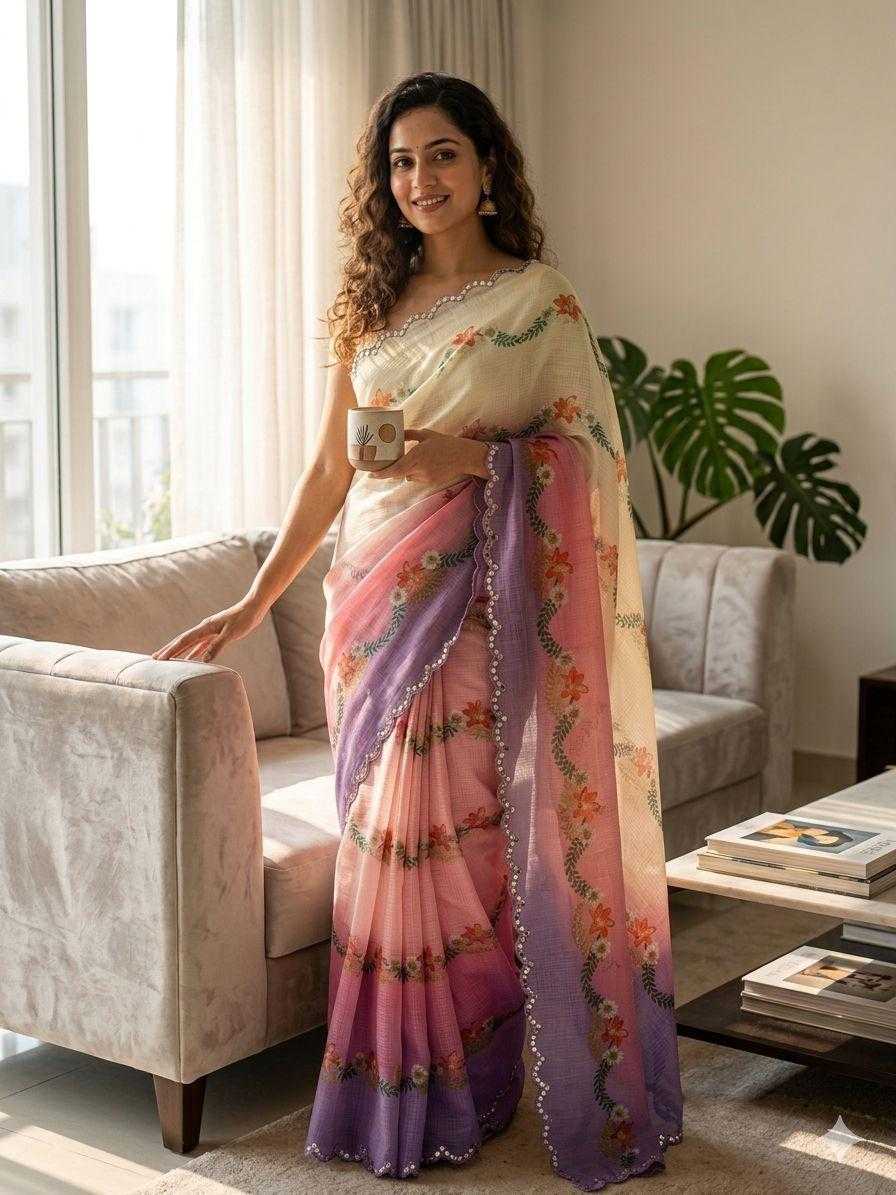 Kota Doria Saree