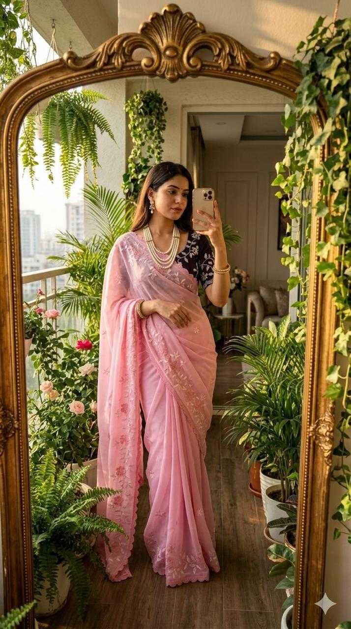 Anchal Georgette Saree