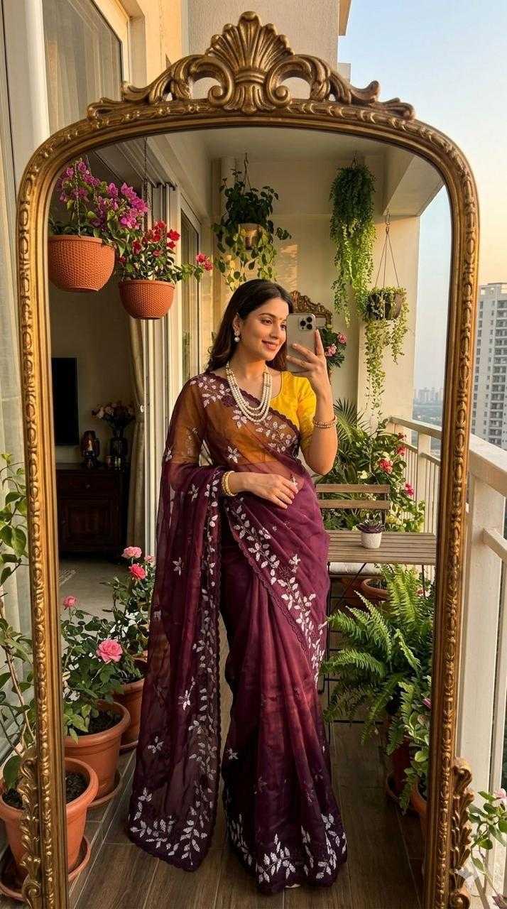 Anchal Georgette Saree