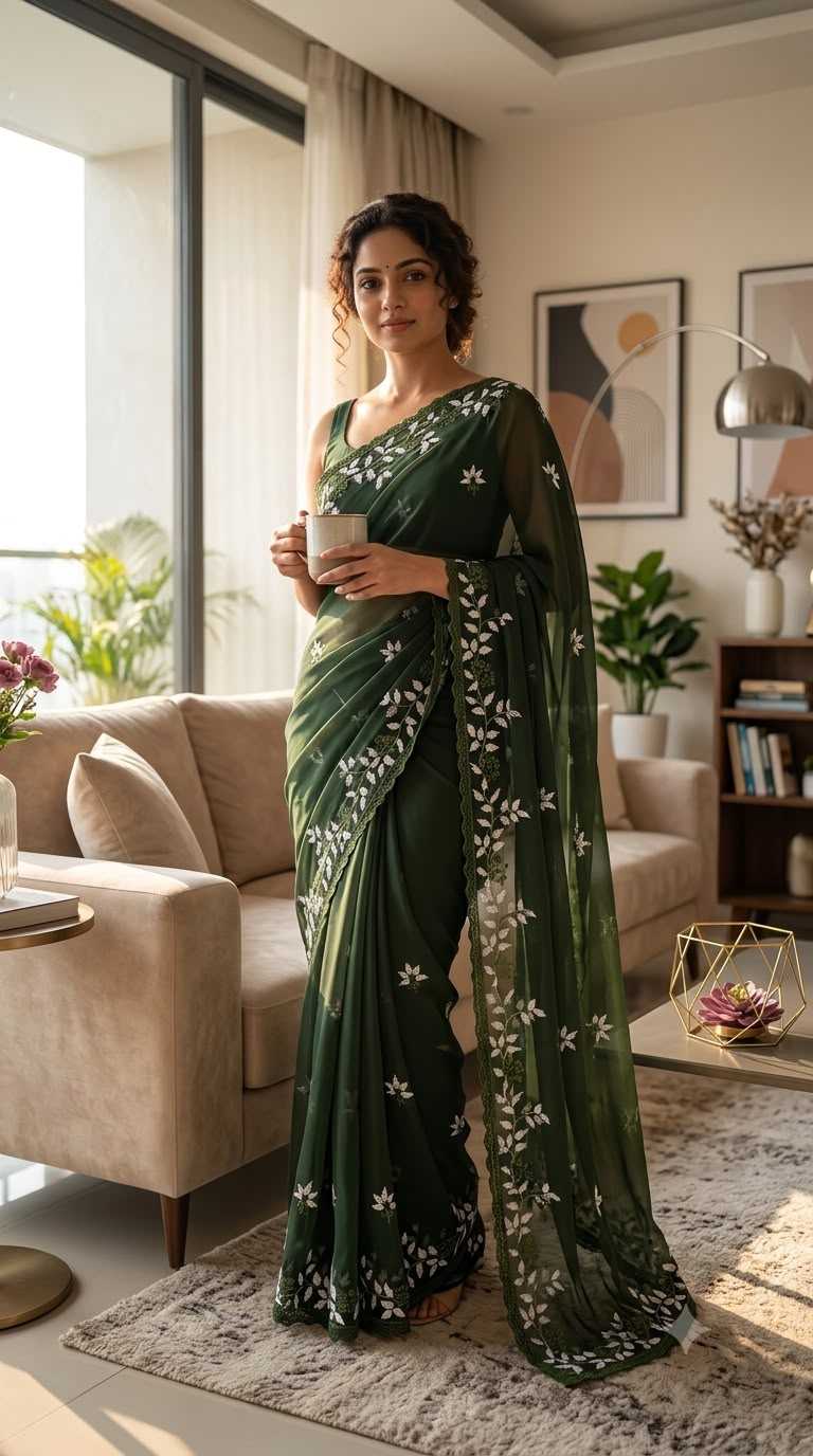 Georgette Saree