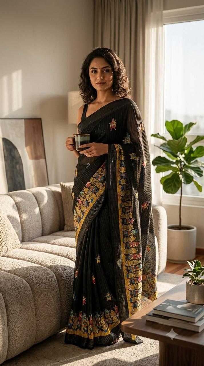 Printed Saree