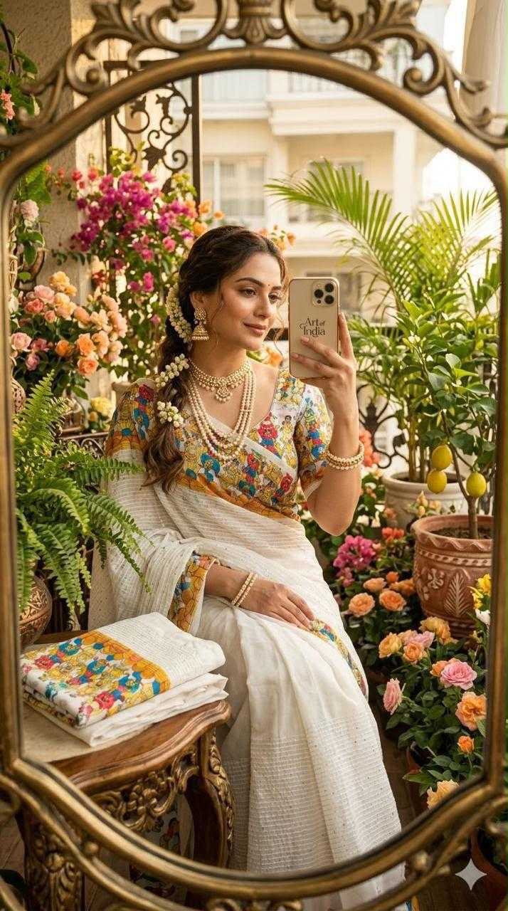 Printed Saree
