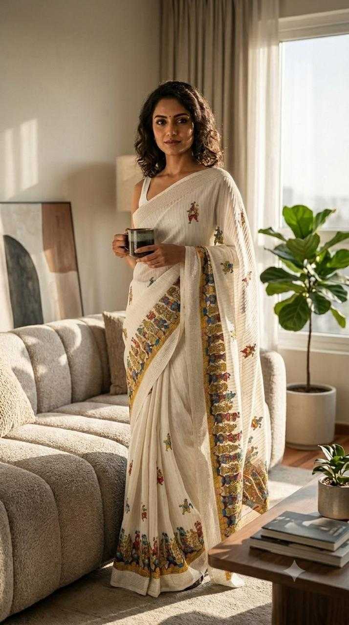 Printed Saree