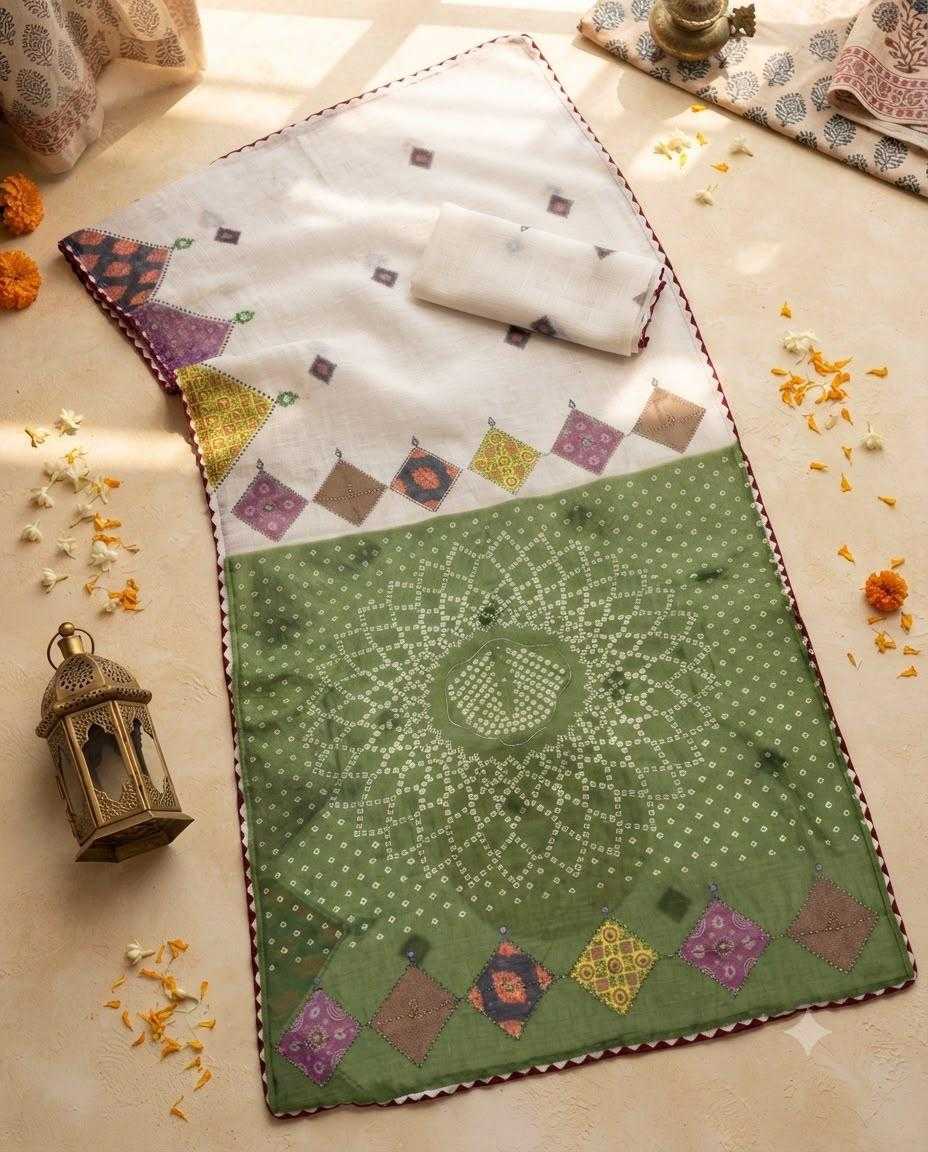 Ari Soft Cotton Designer Saree