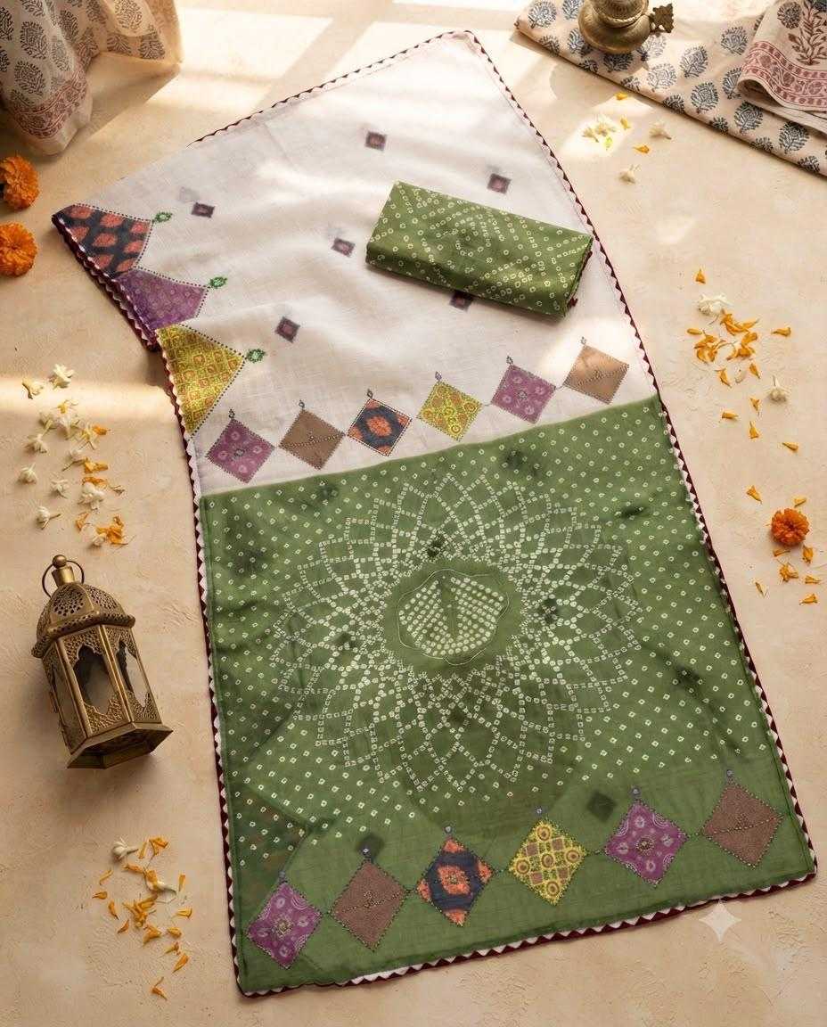 Ari Soft Cotton Designer Saree