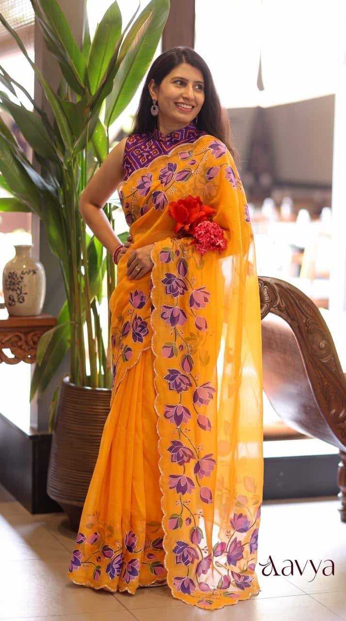 Avika Georgette Designer Saree