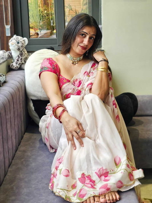 Avika Georgette Designer Saree