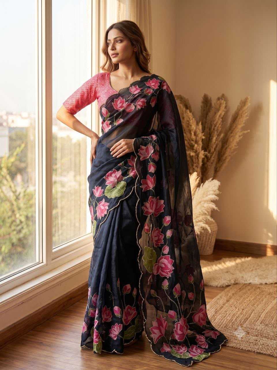 Avika Georgette Designer Saree