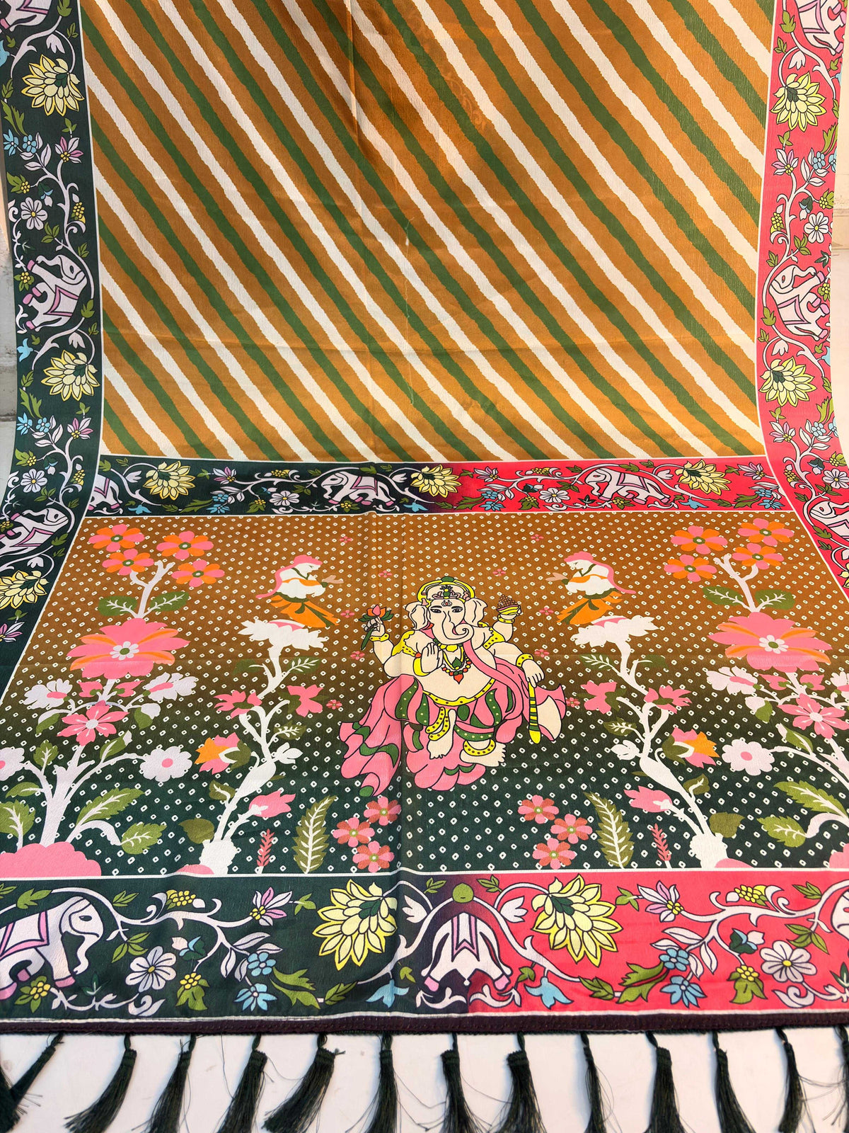 Bappa Soft Silk Fancy Saree