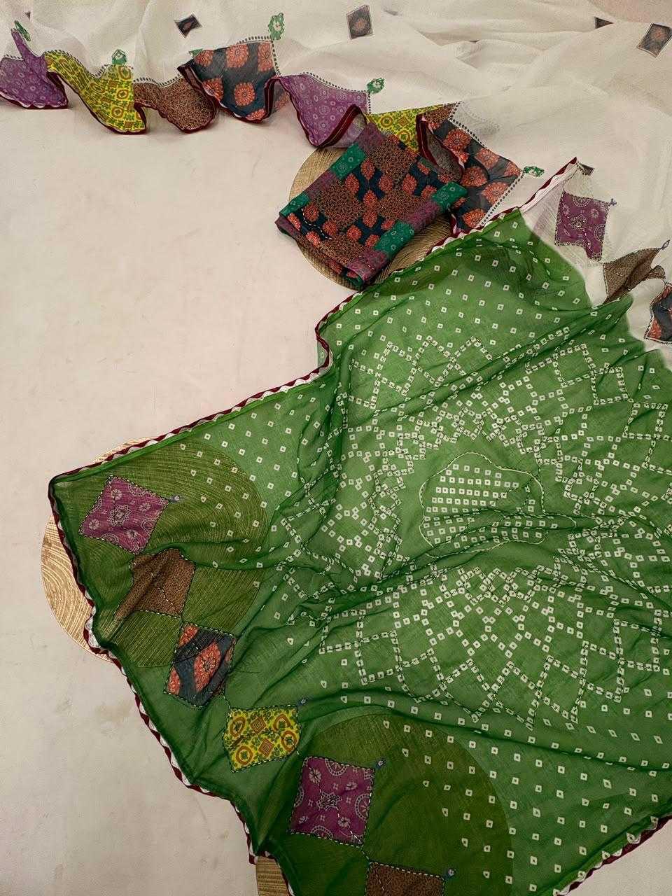 Box Soft Cotton Printed Saree