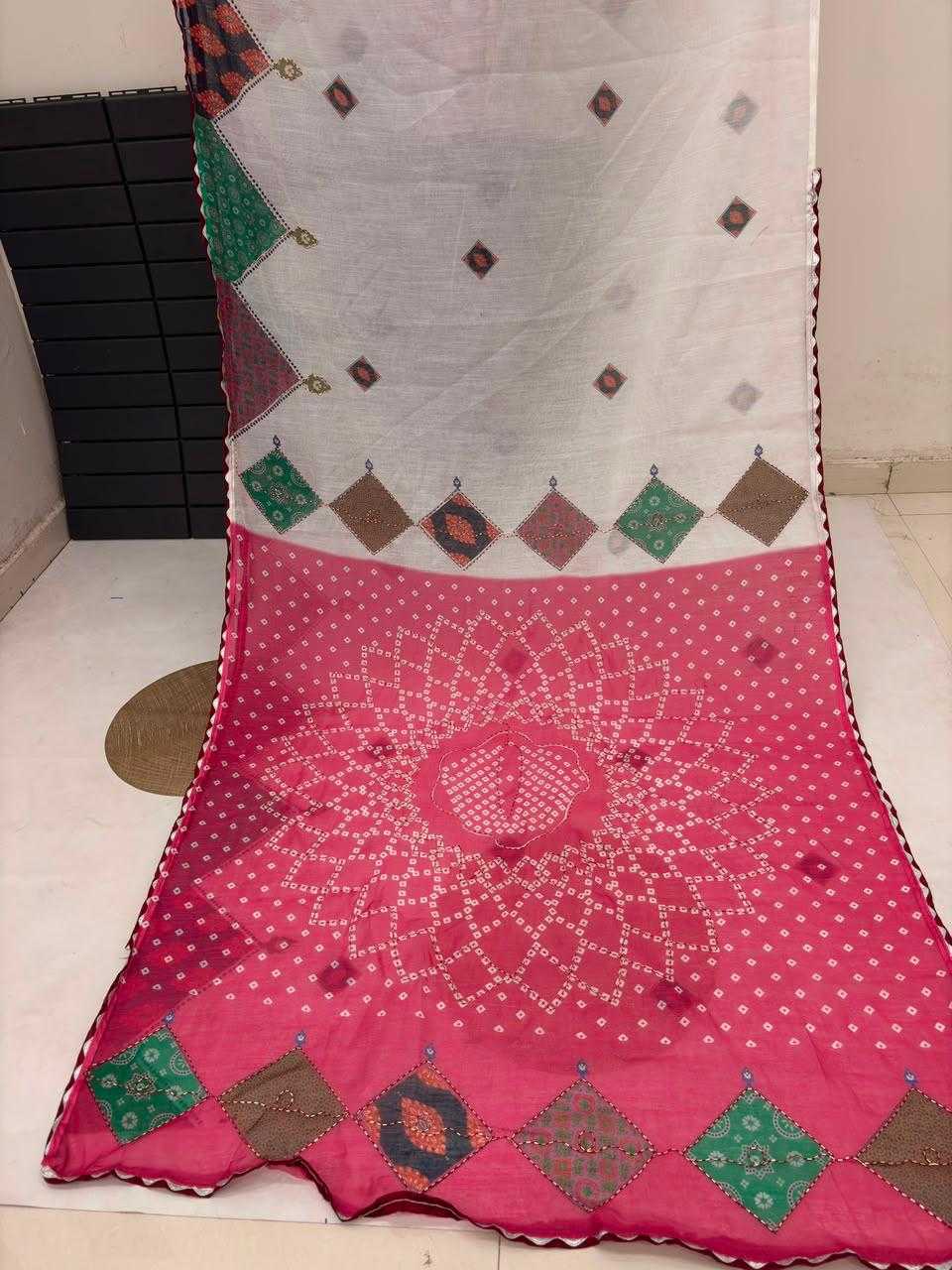 Box Soft Cotton Printed Saree