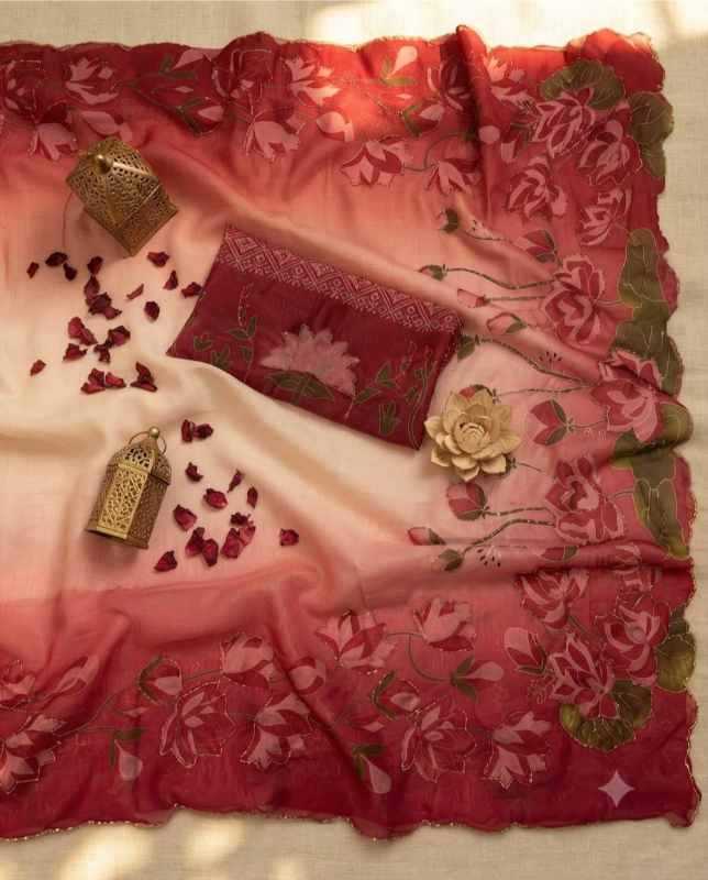 Dana Georgette Fancy Saree