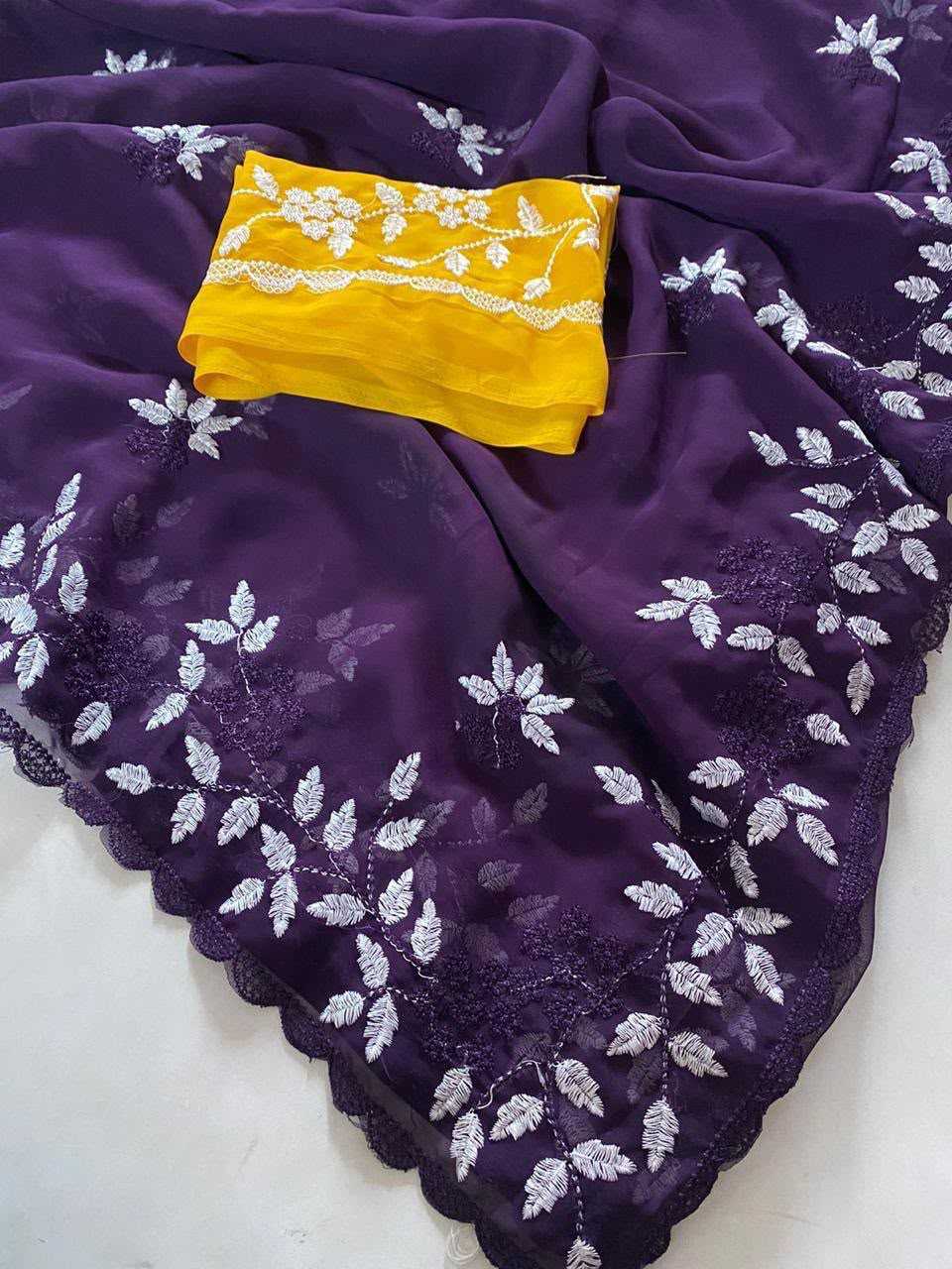 Deepika Georgette Saree