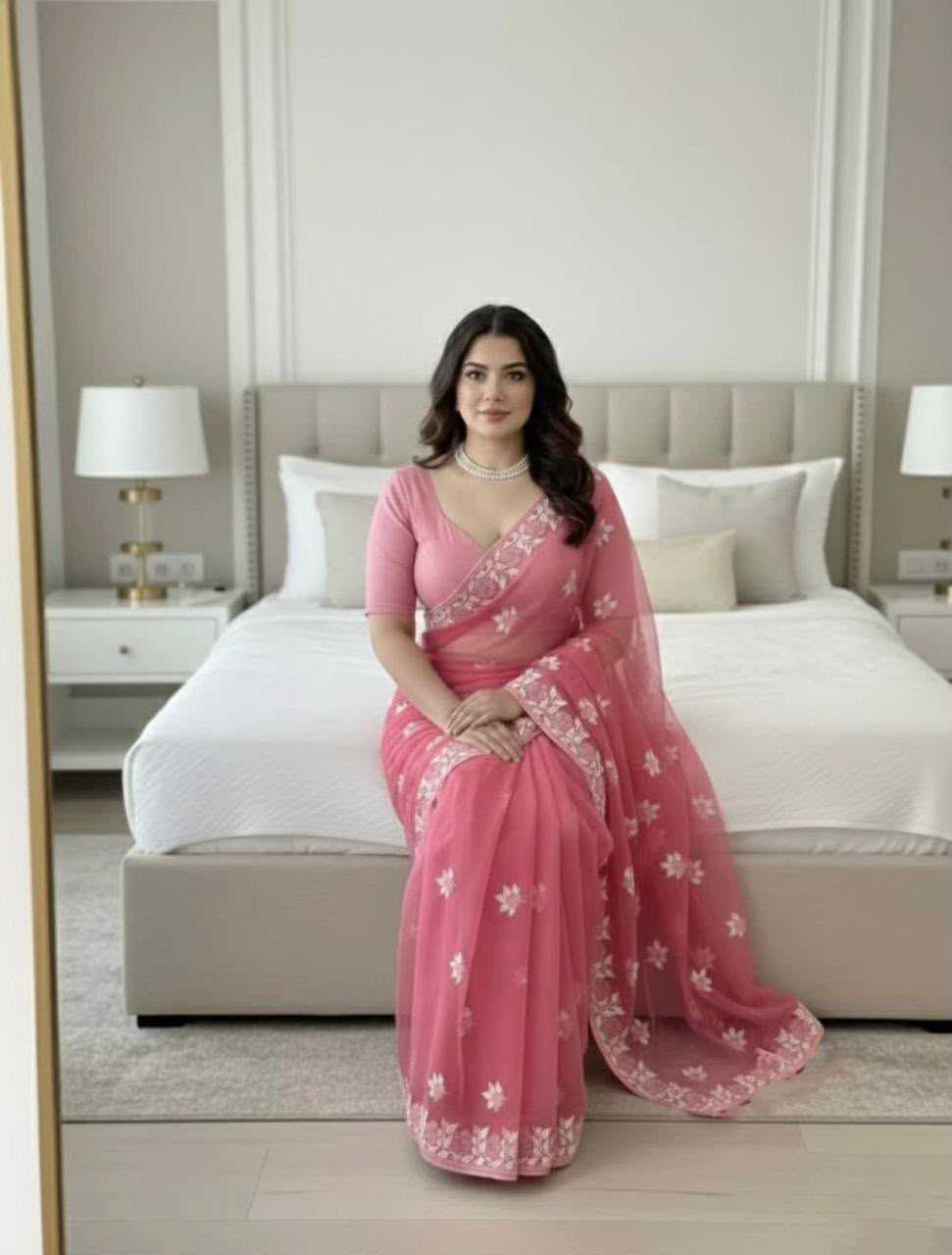 Deepika Georgette Saree