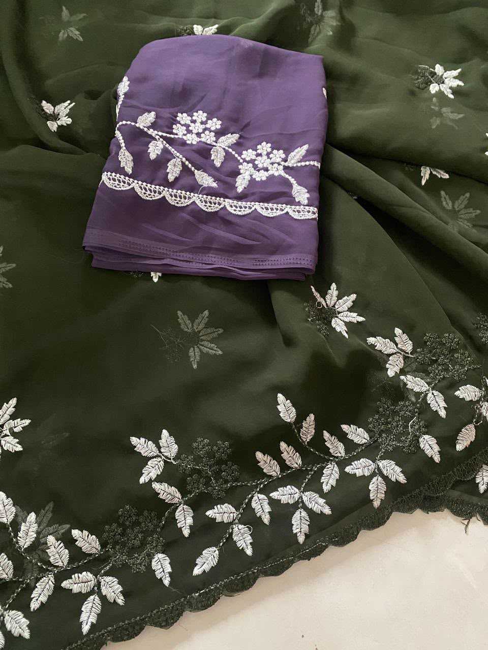 Deepika Georgette Saree