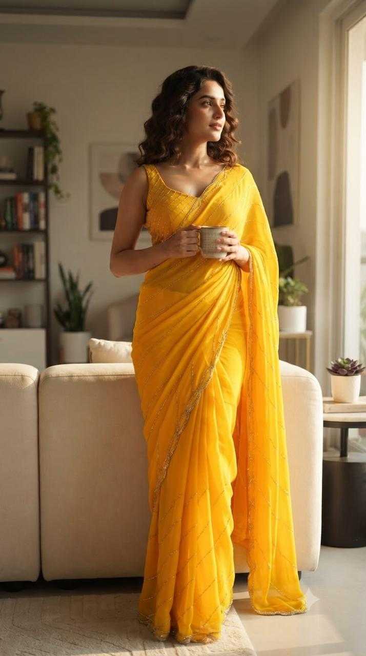 Devangana Georgette Fancy Saree