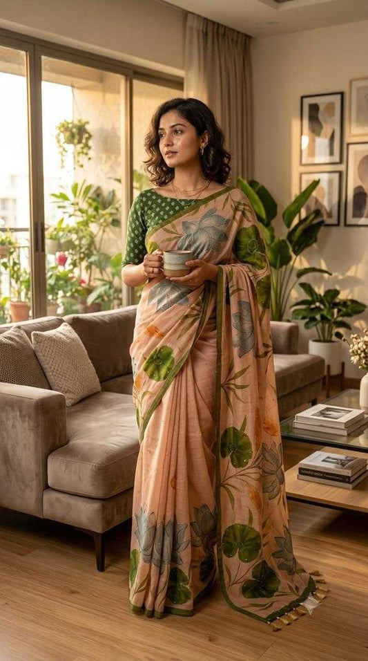 Dhara Cotton Printed Saree