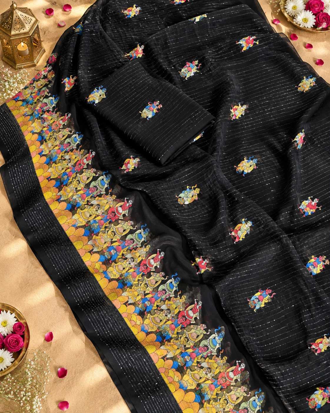 Doll Georgette Printed Saree