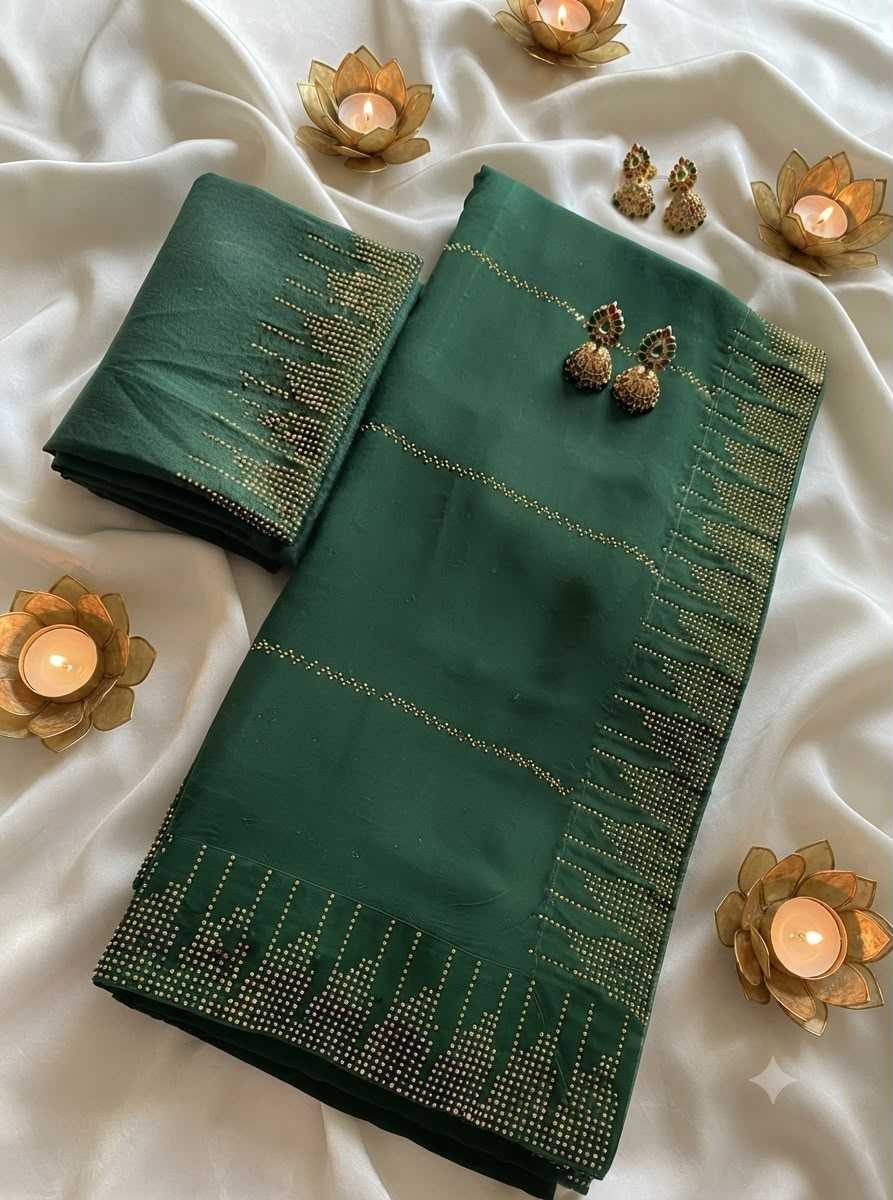 Fox Faux Georgette Party Wear Saree